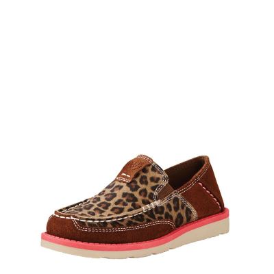 Ariat Cruiser - Loafers Schoenen Koper / Leopard Kinderen - 31901-393